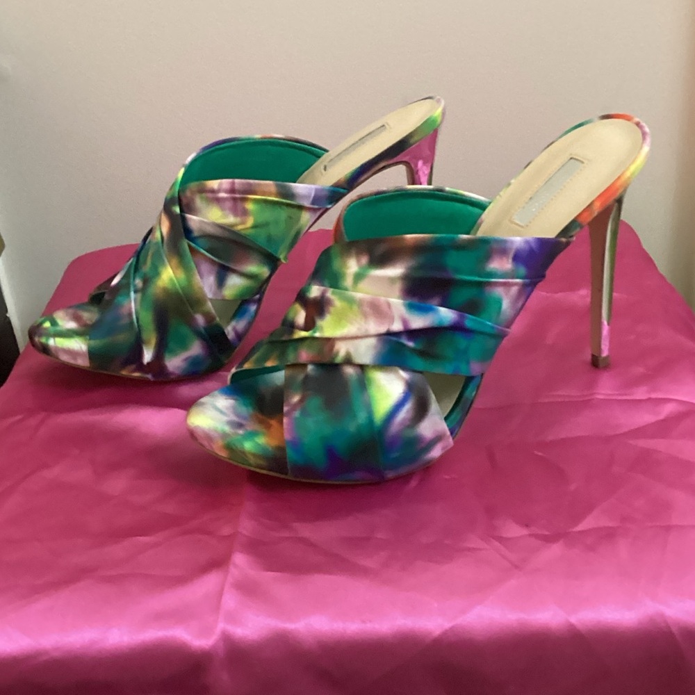 Guess Multicolor Women's High Heel Mules